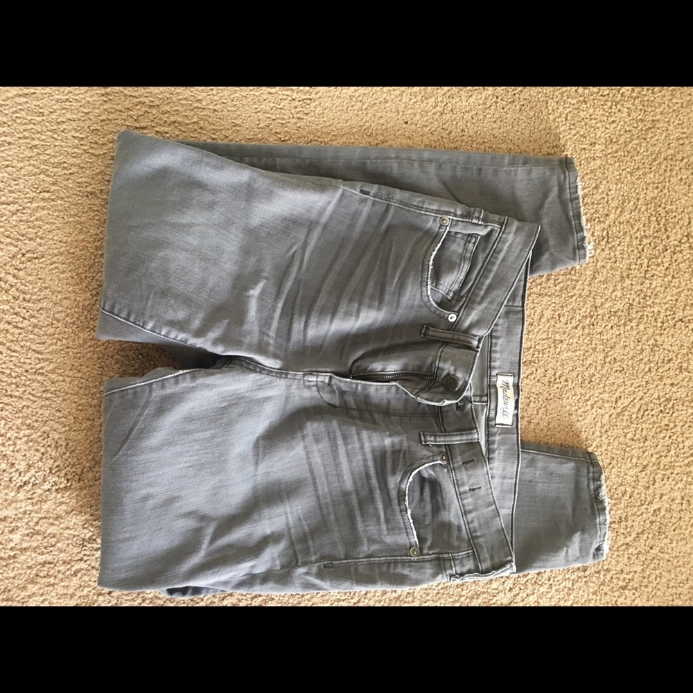 Madewell High Riser Skinny Jeans